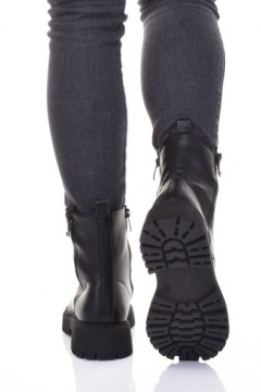 БОТИНКИ ЖЕНСКИЕ КОЖАНЫЕ ТУФЛИ НА ПЛОСКОЙ ПЛОСКОЙ ПЛОСКОСТИ, ЧЕРНЫЕ