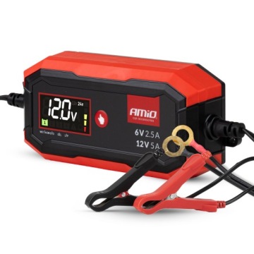 Digitální usměrňovač Agm Gel Std Lfp Max 5A 6V 12V Pro AMIO-04527