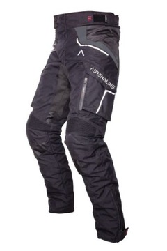 Spodnie motocyklowe turystyczne ADRENALINE ORION PPE kolor czarny XXL