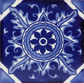 Płytki kafelki ceramiczne 30 szt Mozaika płytka 10x10 Granatowe - Jose