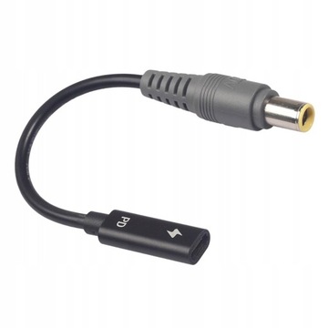 USB 3.1 Type C USB-C к зарядному кабелю постоянного тока типа «папа»