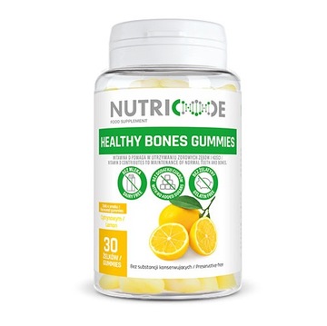NUTRICODE Healthy Bones Gummies Wapń Wit D3 FM Wor