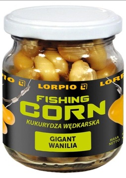 Kukurydza Wędkarska GIGANT Lorpio Wanilia 125g