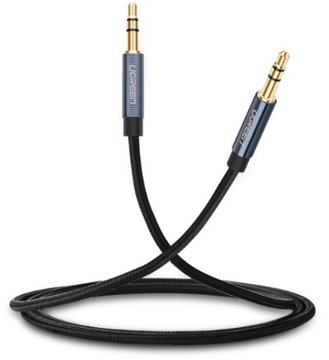 UGREEN АУДИО СТЕРЕО КАБЕЛЬ AUX 2X MINIJACK 3,5 ММ ПЛЕТЕНЫЙ КАБЕЛЬ 1 М