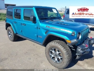 Jeep 2019 Jeep Wrangler 2019r, Unlimited Rubicon, 4x4, 3.6L 3.6 Benzyna 285KM