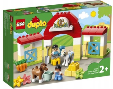 LEGO Duplo 10951 Stadnina i kucyki wieś stajnia