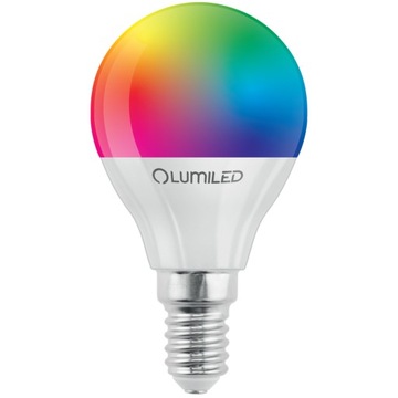 СВЕТОДИОДНАЯ ЛАМПА E14 5W RGB CCT + БЕЛАЯ WIFI TUYA SMART SMART APPLICATION