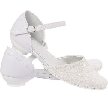Buty komunijne dla dziewczynki kawior do komunii dziewczęce komunia 167-29