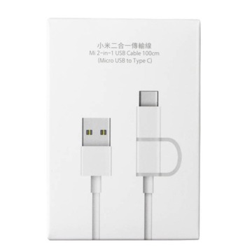 ORY KABEL 2w1 USB-C micro-USB XIAOMI REDMI NOTE 1m