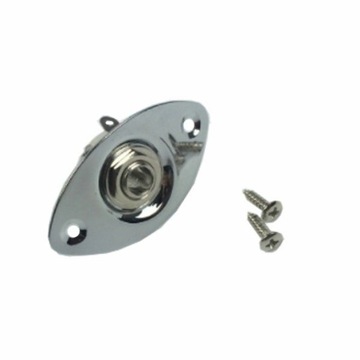 JEREMI MSP 32 GNIAZDO JACK 6,3mm DO GITARY SREBRNE