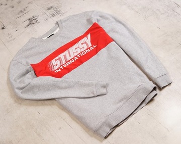 STUSSY INTERNATIONAL _ BLUZA _ BIG LOGO _ XL _ MEN _ 100% BAWEŁNA