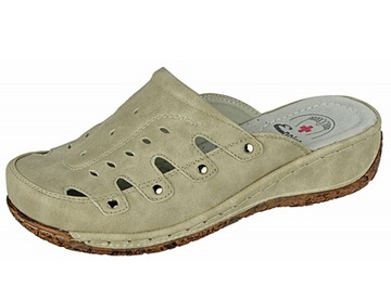 KLAPKI DAMSKIE LETNIE ZDROWOTNE 0042-6 *40