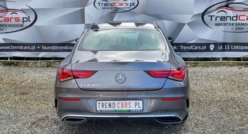 Mercedes CLA C118/X118 2020 Mercedes-Benz CLA Pakiet AMG bezwypadkowy swiezo zarejestrowany Gwarancja, zdjęcie 8