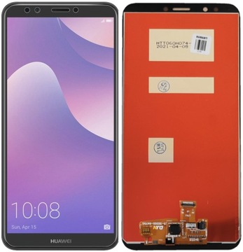 Wyświetlacz do Huawei Y7 prime 2018 czarny