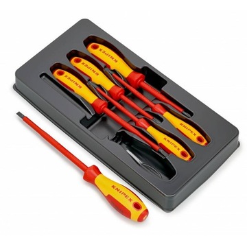 KNIPEX WKRĘTAKI IZOLOWANE ŚRUBOKRĘTY 6SZT