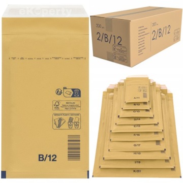 KOPERTY BĄBELKOWE PREMIUM B12 BRĄZOWE 200 SZT. TOP B/12 MOCNY KLEJ eKoperty