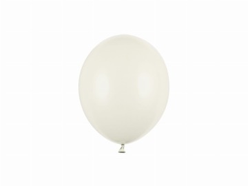 Balony kremowe pastelowe małe, 12 cm, 10 szt.