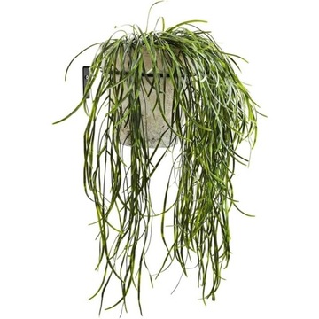 Стальная настенная подставка для цветочного горшка 19 см, ЧЕРНАЯ