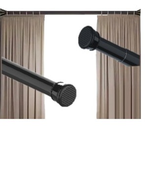 KARNISZ TELESKOPOWY DRĄŻEK ROZPOROWY PRYSZNICOWY BEZ WIERCENIA 50-80cm