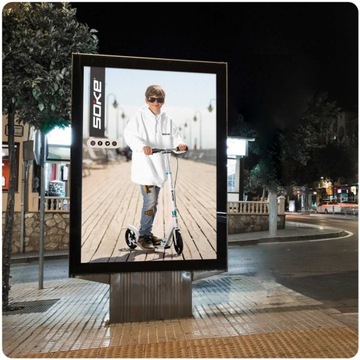 БОЛЬШОЙ ГОРОДСКОЙ СКУТЕР, СКЛАДНОЙ, ТОРМОЗНОЙ