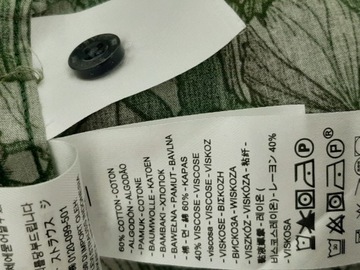LEVI'S XL XXL LETNIA KOSZULA MĘSKA KRÓTKI RĘKAW CIENKA WAKACYJNA SZEROKA