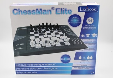 ПОВРЕЖДЕН! Интерактивная электронная шахматная игра Lexibook ChessMan Elite