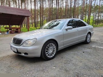 Mercedes Klasa S W220 Sedan 3.2 V6 (320) 224KM 2001 Mercedes-Benz Klasa S 320 3.2 224KM 2001r