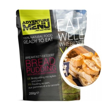 Danie gotowe ADVENTURE MENU Pudding chlebowy 250g