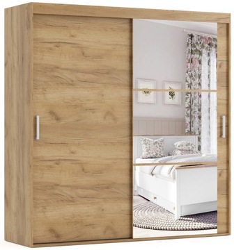 FINSE – Szafa przesuwna 130 cm x 235 cm NA WYMIAR