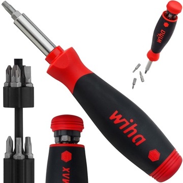Wiha Wkrętak z Magazynkiem Pocket Max Magnetic 9pc