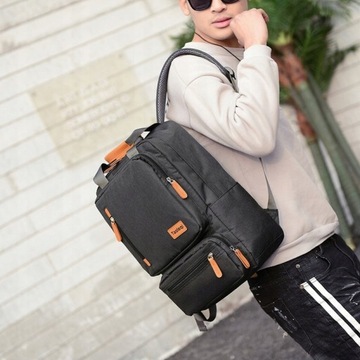 Plecak miejski na laptopa vintage UNI 15,6 '' I188