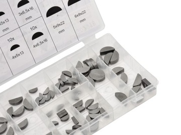 ZESTAW KLINÓW PÓŁOKRĄGŁYCH 80szt. KLINY