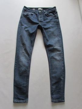 TOPMAN SPODNIE MĘSKIE SKINNY W30 L32 *