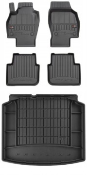 Set 3D gumové rohože Škoda Scala Hb od roku 2019