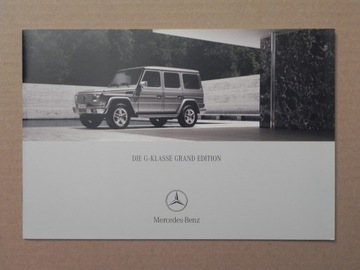 Prospekt - MERCEDES G-KLASSE W463 GRAND EDITION - 2006 r