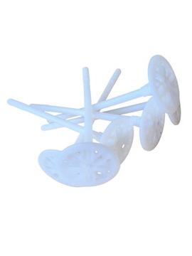 Соединители пенопластовые 10х160, пластиковый штифт