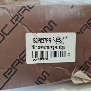 CITROEN BERLINGO PEUGEOT PARTNER FILTR VZDUCHU JC PREMIUM B2P027PR