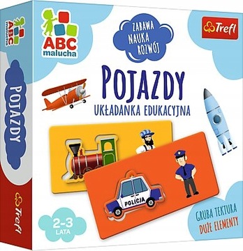 Trefl gra edukacyjna Pojazdy 01942