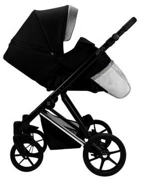 APUS CHIC 2w1 Dada Prams wózek dziecięcy - Silver