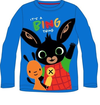 BING BAWEŁNIANA BLUZECZKA CHŁOPIĘCA BLUZKA 110 R34