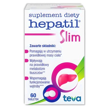 Hepatil SLIM 60 tabletek
