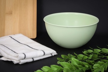 Фруктница пластиковая кухонная, 0,75л, зеленая, Ø15, тарелки для закусок