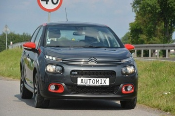 Citroen C3 III Hatchback 1.2 PureTech 110KM 2017 Citroen C3 1.2 PureTech panorama gwarancja przebie, zdjęcie 9