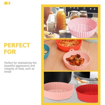 Силиконовый коврик для выпечки с корзиной для фритюрницы.