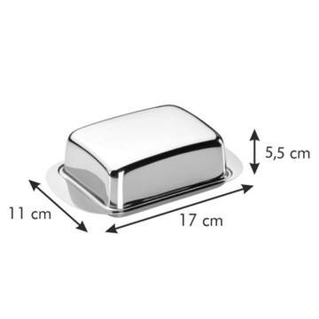 Стальная масленка с крышкой | ТЕСКОМА ГРАНД ШЕФ