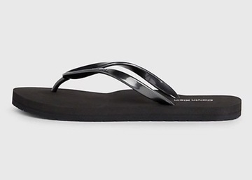 Calvin Klein Japonki HW0HW02043 39 Flip Flop Deboss Logo Met