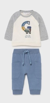 MAYORAL 2602 KOMPLET BLUZA SPODNIE CHŁOPIEC r.60