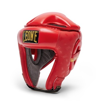 M Czerwony kask model DNA marki Leone1947 M