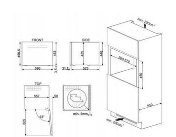 SMEG CVI318RWX2 Винный погреб Classica 45см стекло WIFI