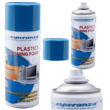 PIANKA DO CZYSZCZENIA PLASTIKÓW 400ML